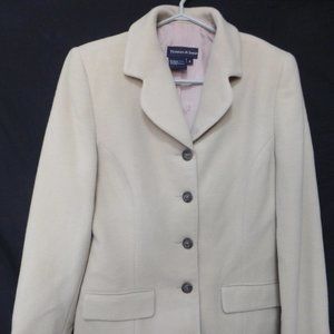 TRISTAN & ISEUT, size 4, women's blazer, 100% wool